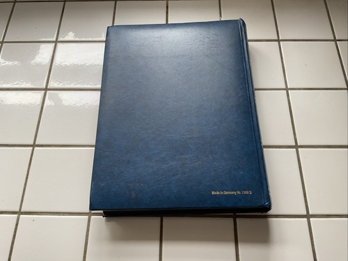 Lindner blue stockbook 60 - blue, stockbook,
