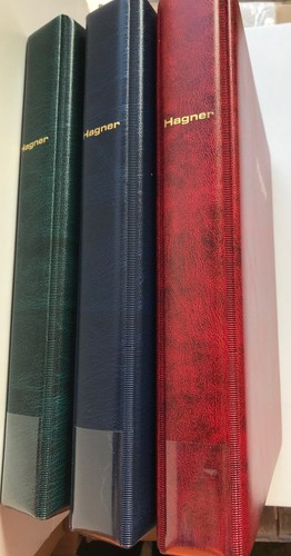 Hagner stamp album and - hagner, pack