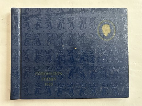 1953 coronation stamp - 1953, album
