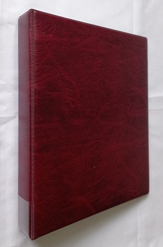 Large maroon ring luxury - large, 4