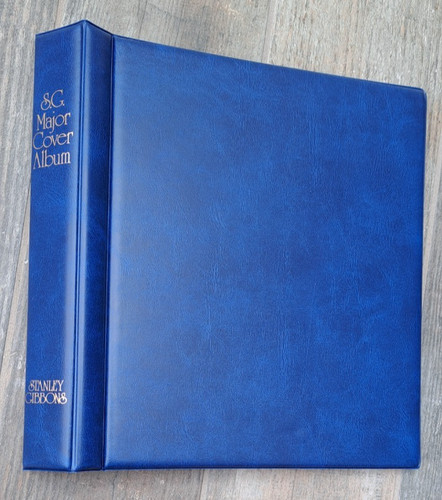 Major first day cover album - sg,