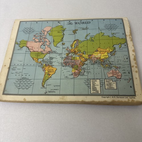 World stamp album with - with, over
