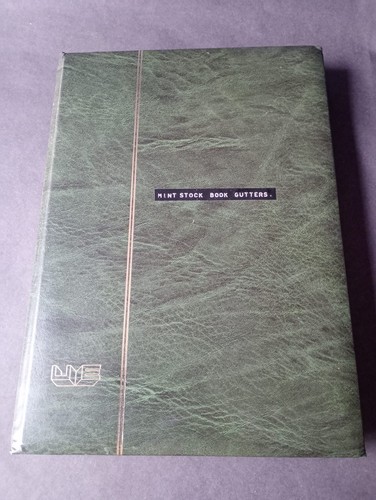 Empty lindner stamp album - empty,