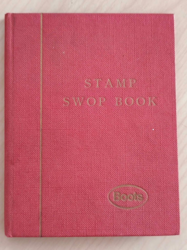Boots stamp swap book - "boots",