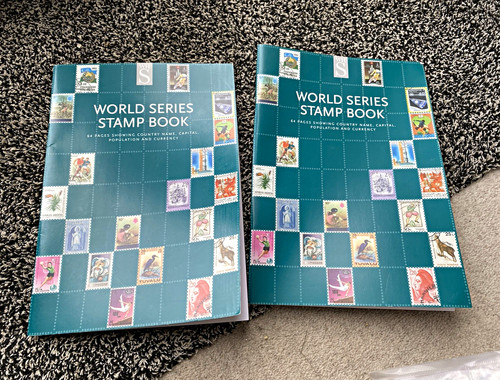 World series stamp - book, set