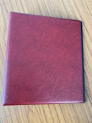 Large ring burgundy padded - burgundy,