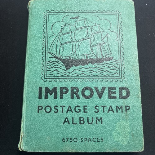 Vintage stamp album filled - vintage,