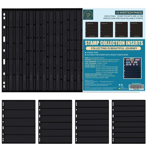 Postage stamp sleeves 4 - postage,