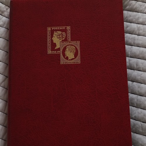 Stamp album with - album, several