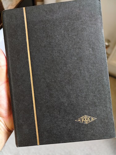 Stamp collection album - collection, in