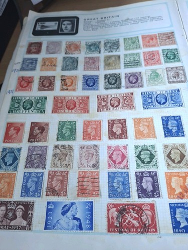 Strand stamp album - s,