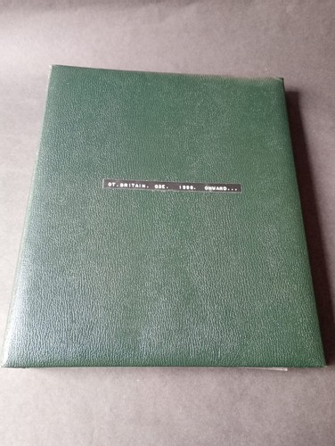 Leuchtturm album with - with, stamp