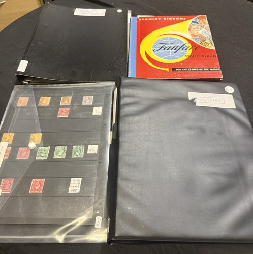 Stamp collection albums - stamp,