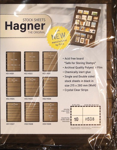 Stamp album stock - stock, pages