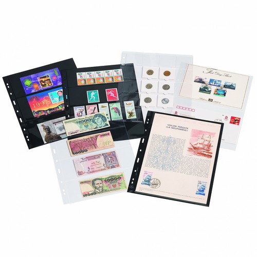 Stamp stock pages - stamp, black