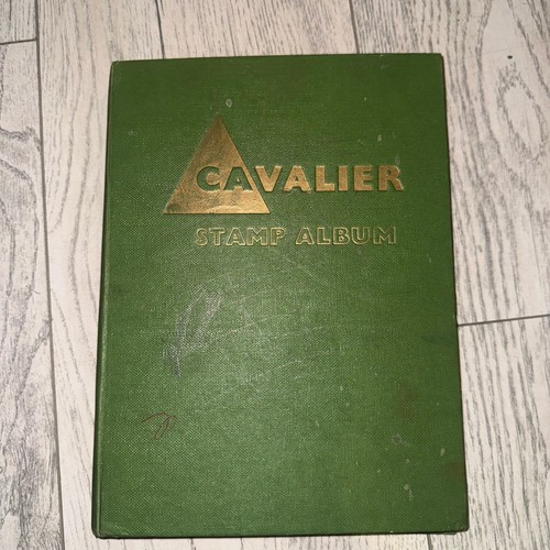 Vintage cavalier stamp - vintage, album