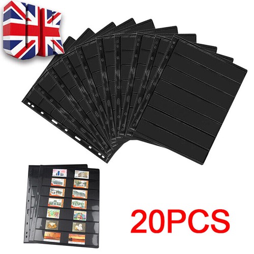 20x double sided stamp - sided, album