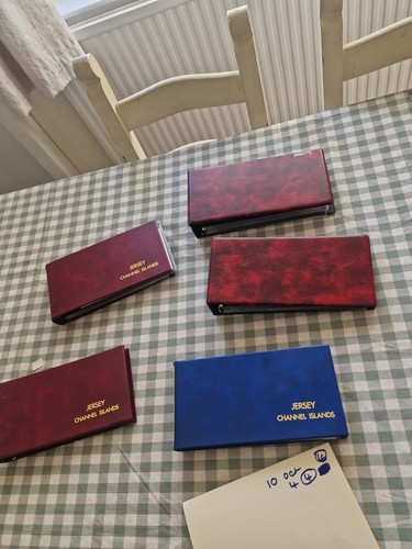 Stamp albums with stamps - stamp,