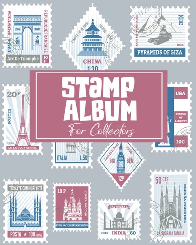 Stamp album for collectors - album,