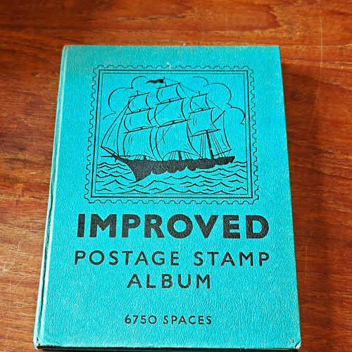 Improved bound postage stamp - bound,